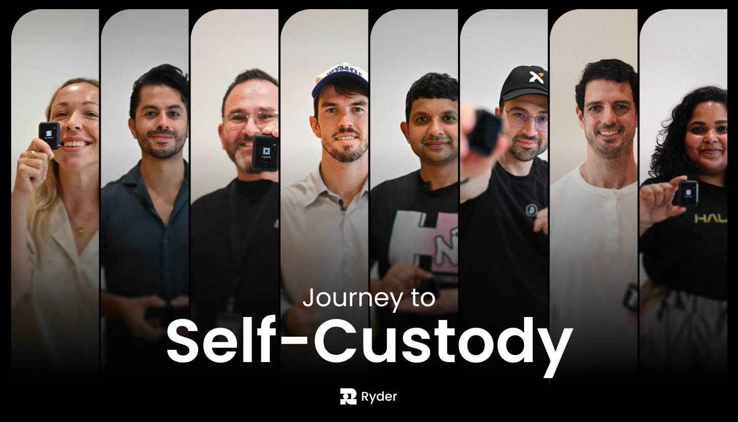 The Journey to Self-Custody: A New Series By Ryder