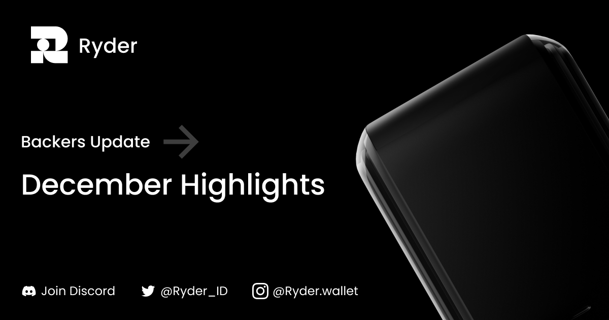 That’s a wrap! Thank you for backing us!