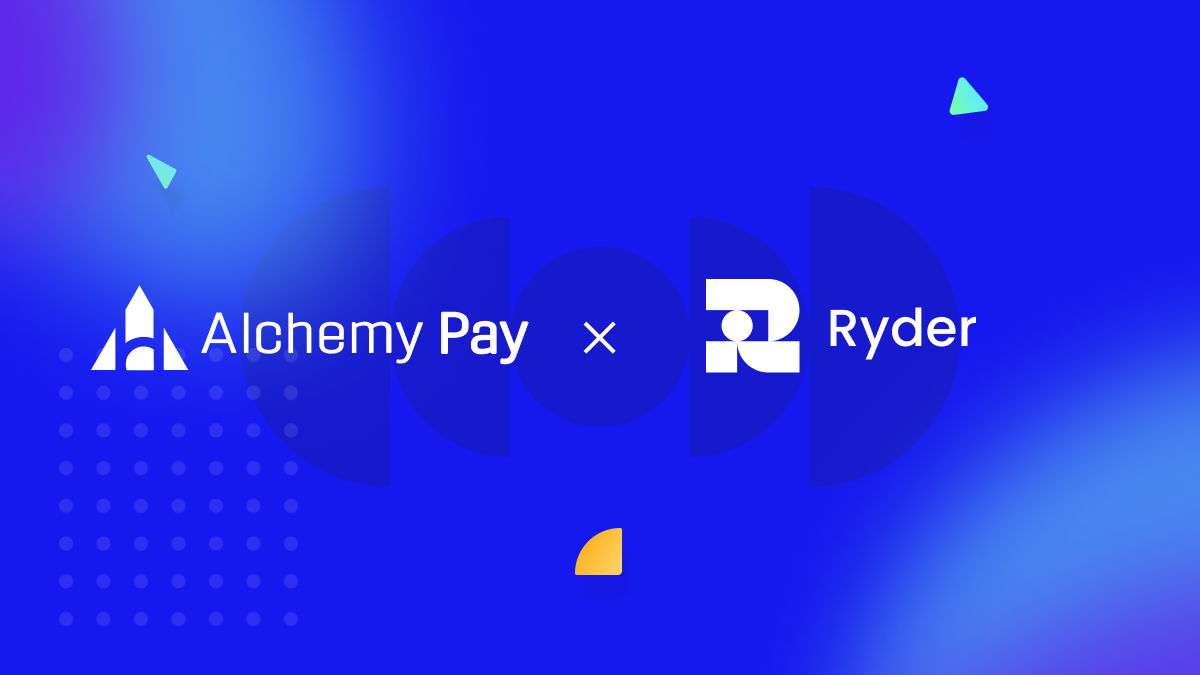 Ryder and Alchemy Pay: Bridging 170+ Countries with Comprehensive Crypto On-Ramp and Off-Ramp Solutions