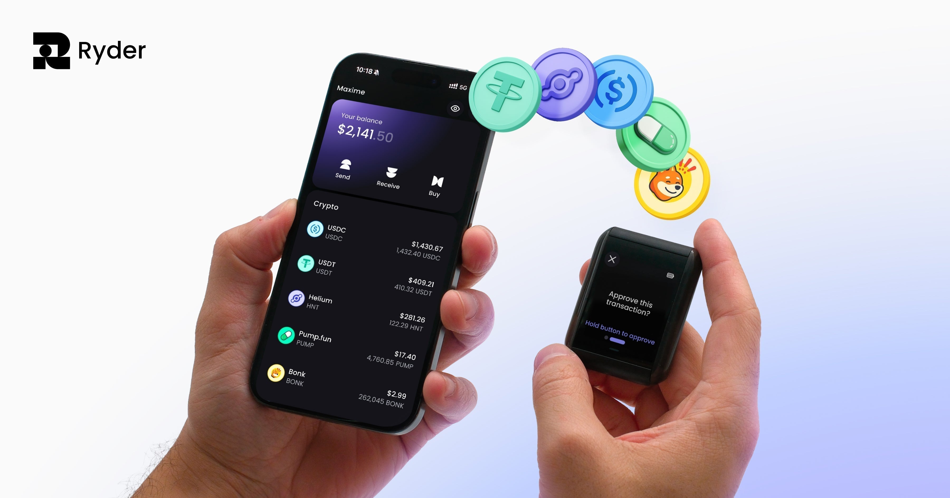 Ryder One Now Supports the Most Popular Solana (SPL) Tokens, Making Self-Custody on Solana Network Effortless