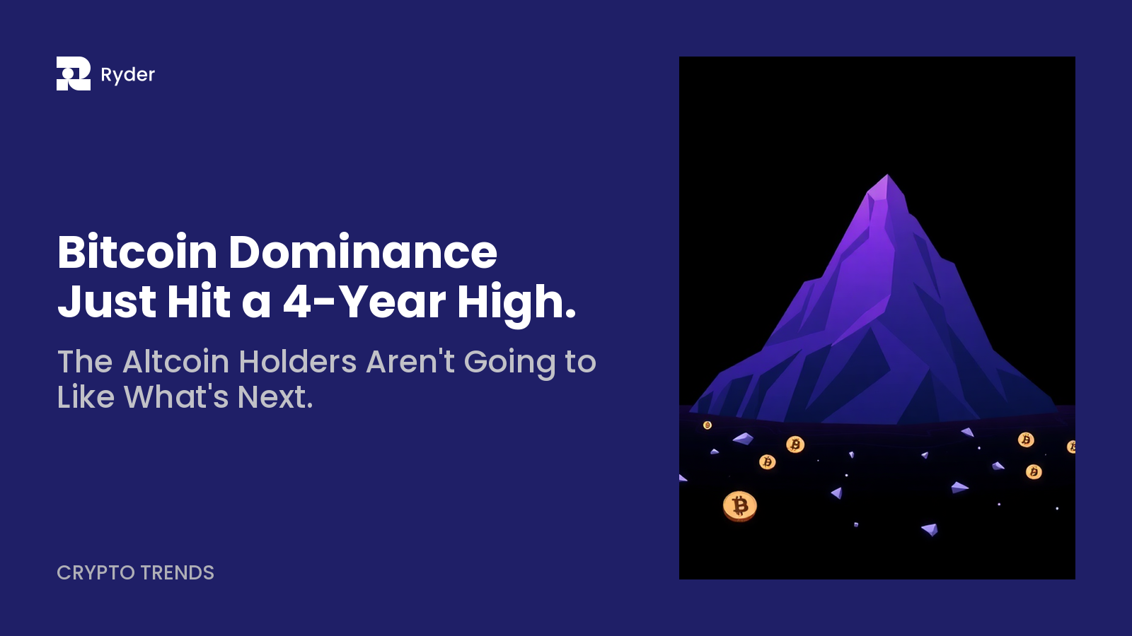 Hero banner — bitcoin dominance