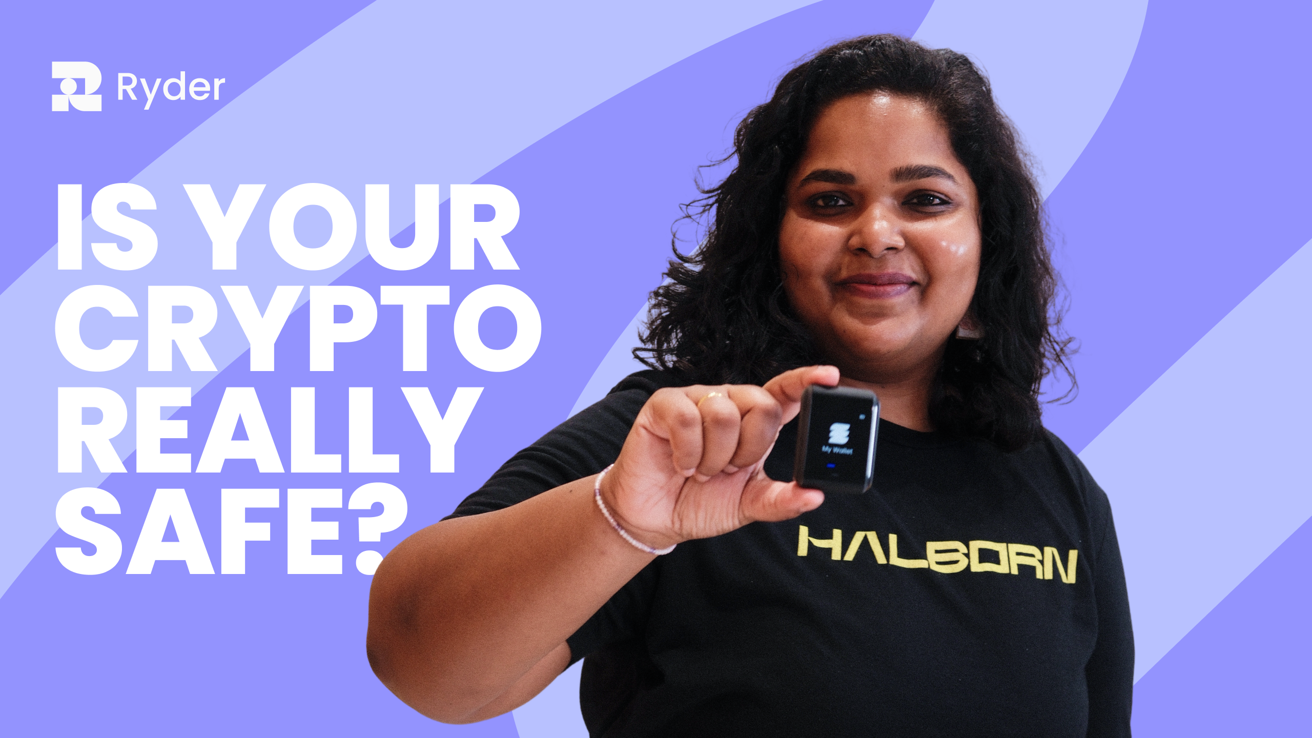 Is Your Crypto REALLY Safe? Halborn's Head of Marketing Unboxes Ryder One!
