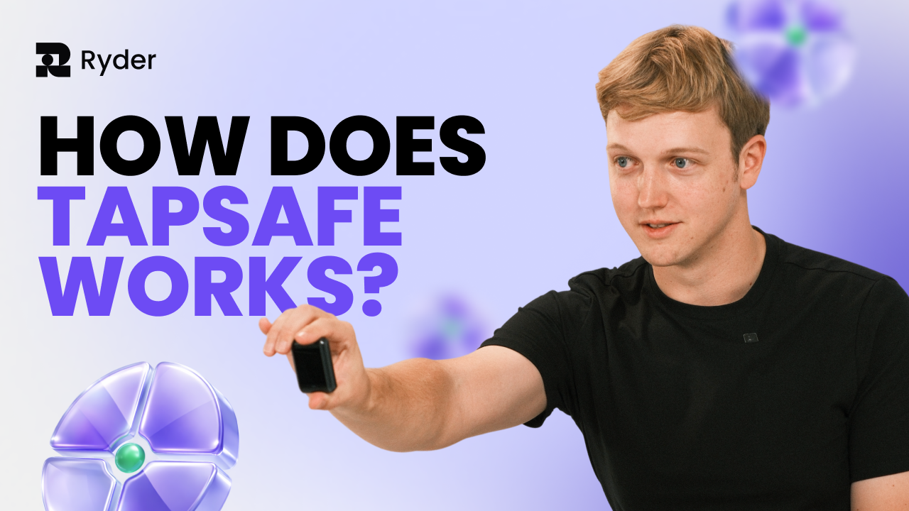 TapSafe Recovery Explained: The Seed Phrase Alternative Built Into Ryder One