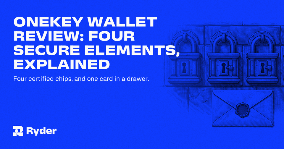 OneKey Wallet: What Four Secure Elements Do and What They Don't