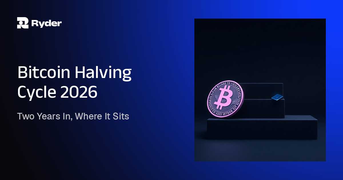 Hero banner — bitcoin halving cycle