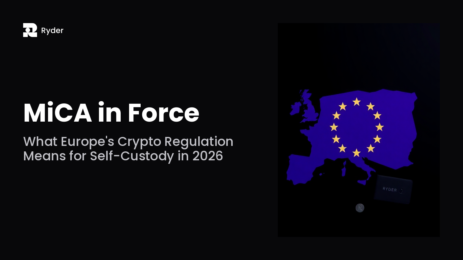 Hero banner — mica crypto regulation