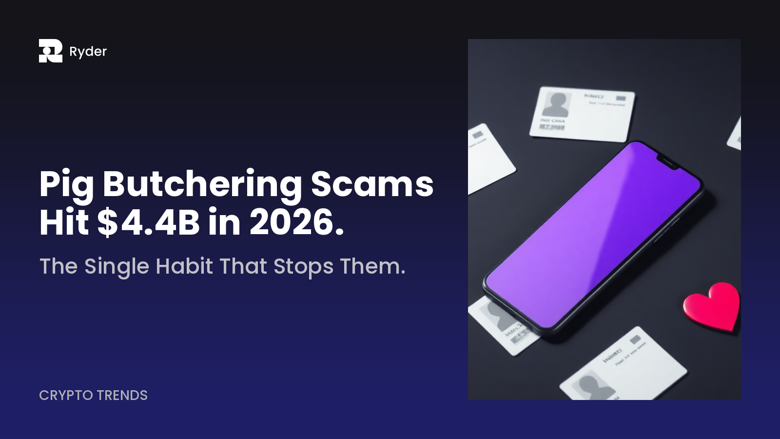 Hero banner — pig butchering scam