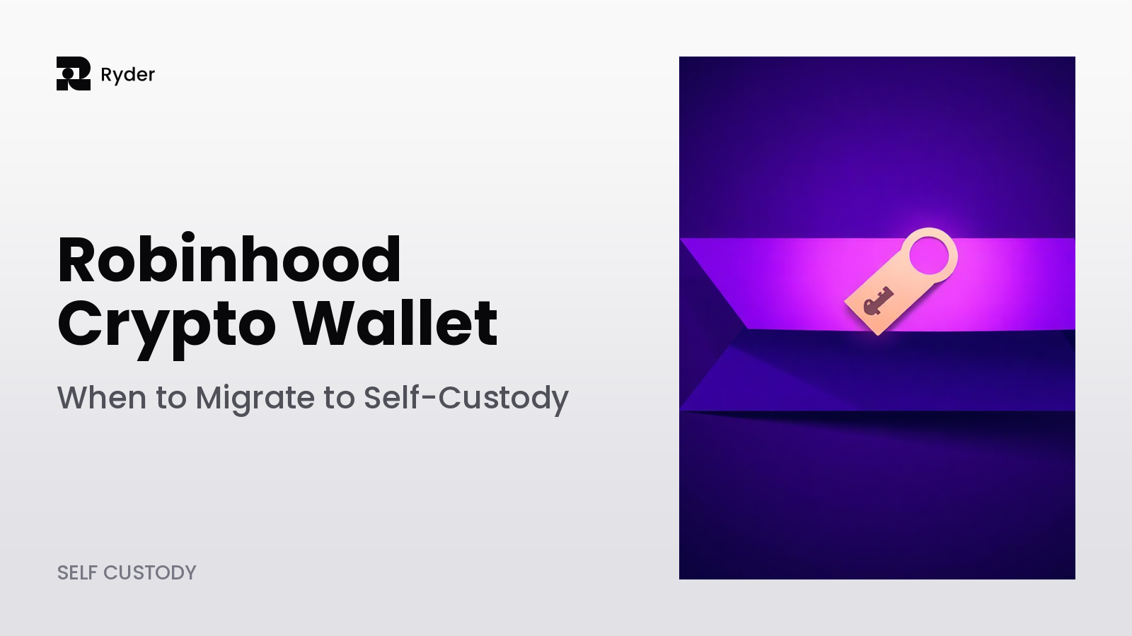 Hero banner — robinhood crypto wallet