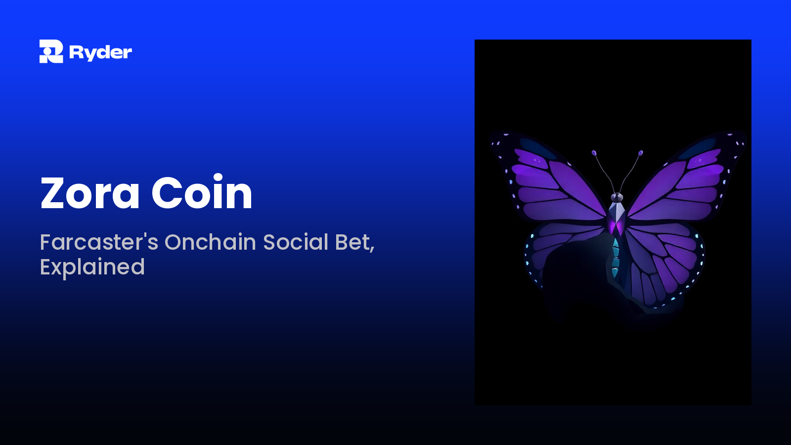 Hero banner — zora coin
