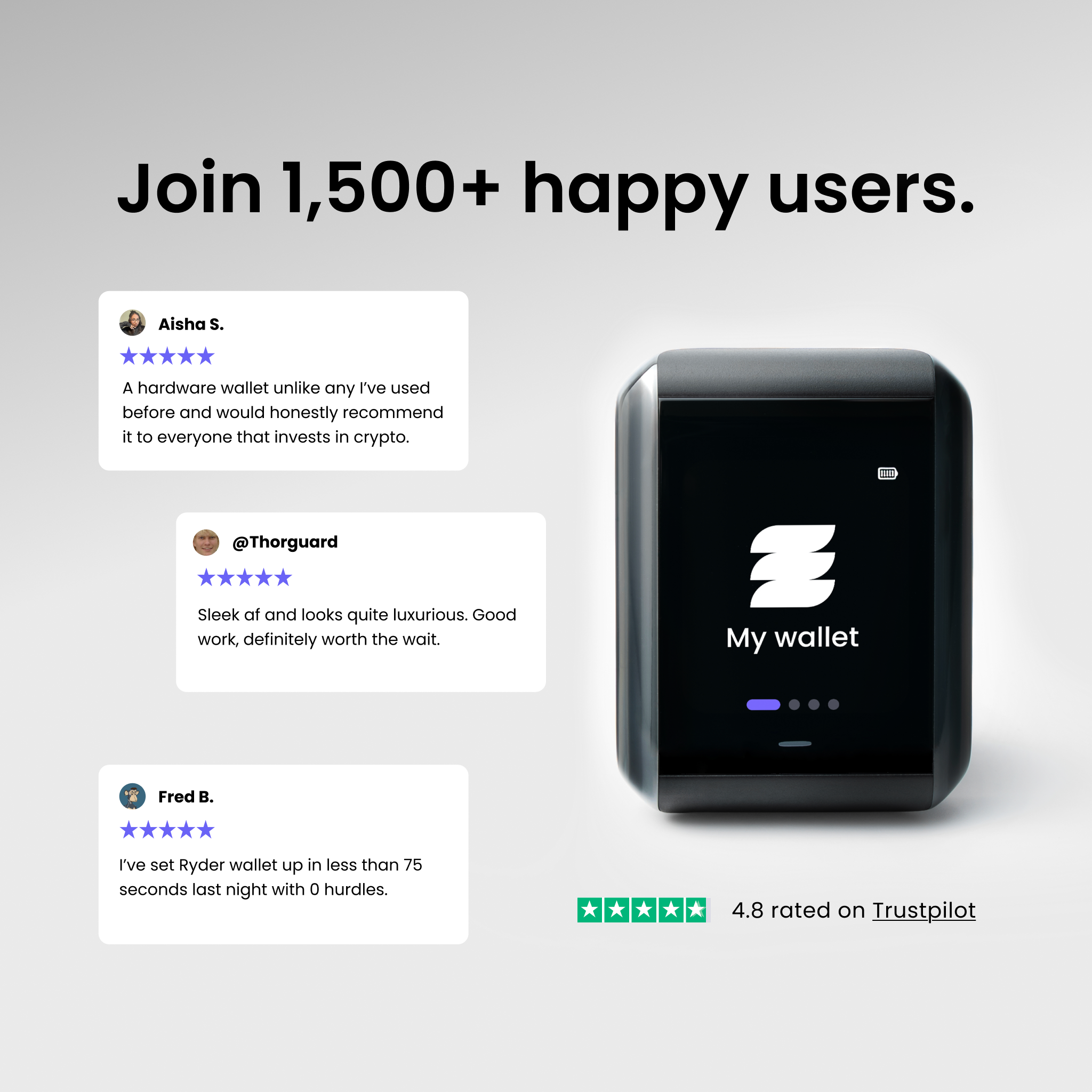 Ryder One wallet (test for bundle)